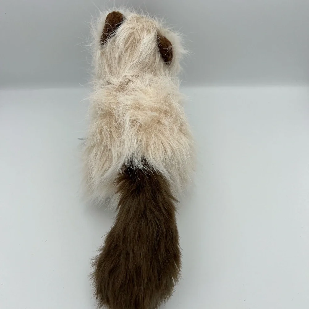 Siamese Cat Plush Toy - Cream and Brown